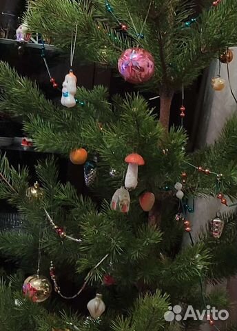 Ёлочные игрушки. Винтаж