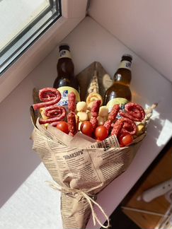 Мужской букет Съедобный букет