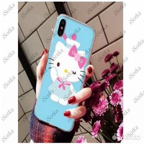 Чехол силикон для Apple iPhone Xs Max Hello Kitty