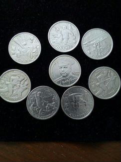 Юбилейные монеты 2рубля 2000г.,Гагарин 2001