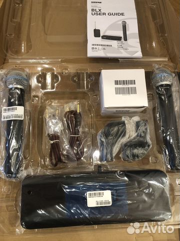 Радиомикрофон shure blx288/Beta58