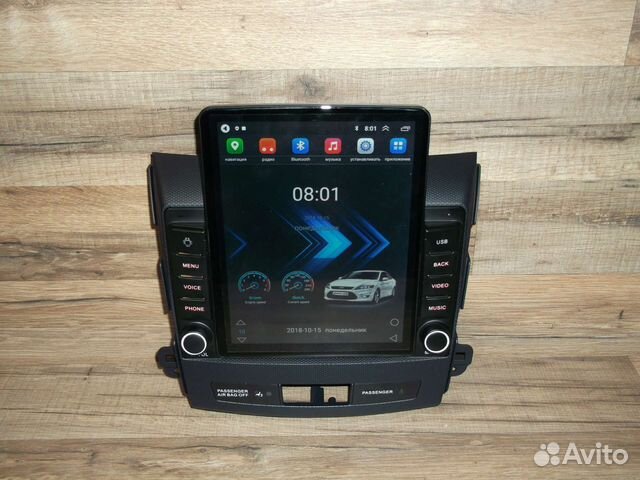 Магнитола Mitsubishi Outlander XL Tesla Android