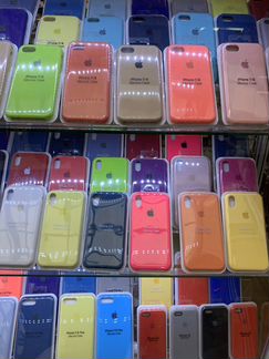 Чехлы для iPhone 7/8/X/XS/11/12/13 Silicone Case