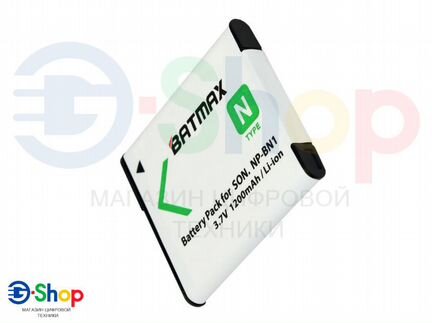 Аккумуляторы Sony Batmax NP-BN/NP-BN1 1200мАч