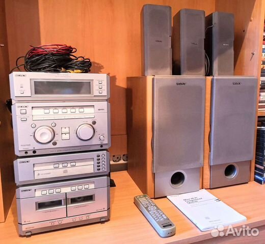 Музыкальный центр sony MHC-nx3av