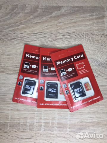 Карта памяти MicroSD 32,64,128gb