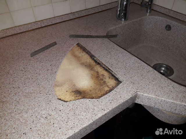 Шлифовка ремонт столешниц из искусственного камня в Москве | Услуги | Авито