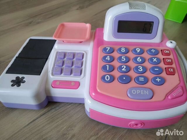 Касса игрушка