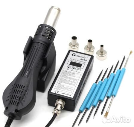 Термопинцет gordak 902 8858 Фен для пайки Yarboly