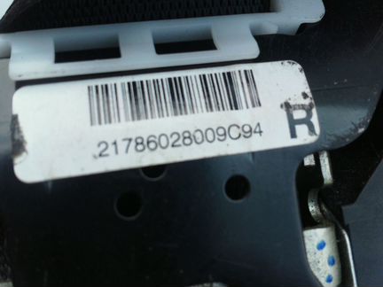 Mercedes R 217 W217 ремень безопасности правый