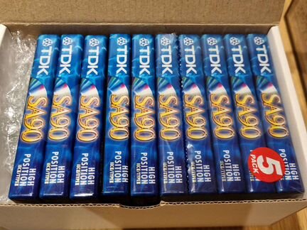 Аудиокассеты TDK SA90