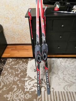 Лыжи Denton и лыжные ботинки (детские)