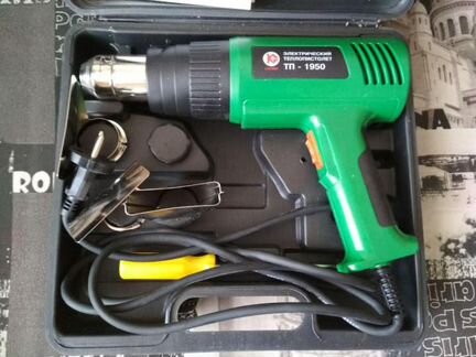 Новый (в кейсе) строительный фен Калибр тп-1950