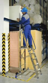 Профессиональная стремянка алюминиевая elkop TOR