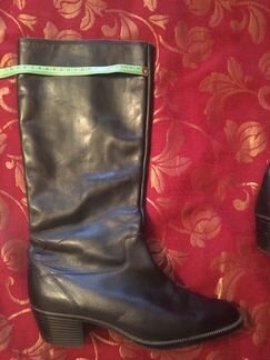 Сапоги женские кожа 41 размер