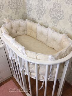 Комплект постельного белья для детской кроватки