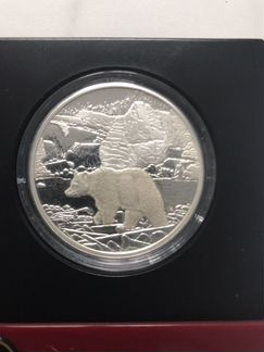 Канада 20 долларов Медведь