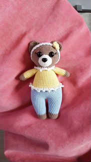 Мишка игрушка ручная работа