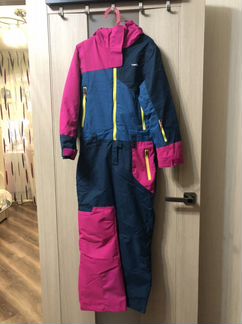 Зимний комбинезон для девочки на рост 140