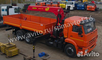 Камаз 43118 с манипулятор Инман