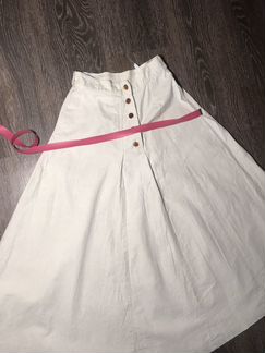 Юбка льняная