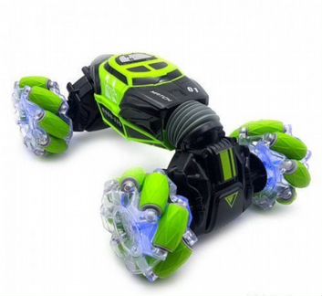 Машинка перевёртыш Зелёный Хайпер Skidding A-006