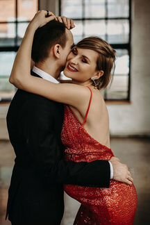 Платье в аренду Красная страсть