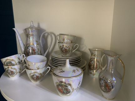 Чайно-кофейный сервиз Мадонна. Оскар Шлегельмильх