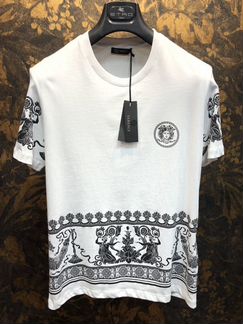 Versace футболка с древнегреческими мотивами