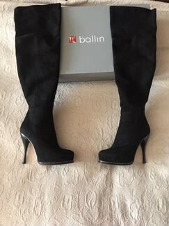 Сапоги Ботфорты шикарные оригинал бренд Ballin Ита