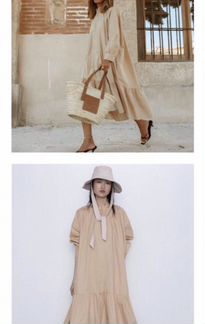 Платье Zara размер М, оверсайз