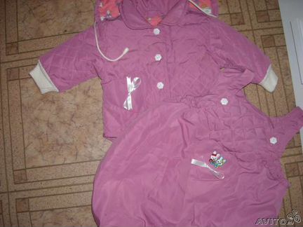 Весенний костюм 2-4 мес