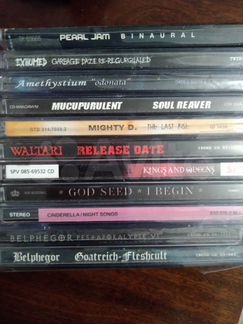 Компакт диски сд CD Death Thrash Black Doom Rock Р