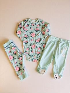 Боди детское для девочек (62-68-74-80)