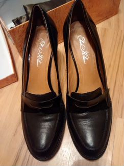 Туфли новые лоферы кожаные Германия