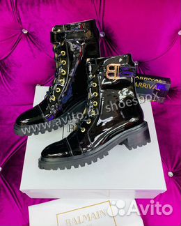 Ботинки balmain лак