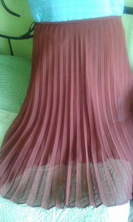 Юбка-плисе Clothcraft p44 евро 38 топ Zara p44-46