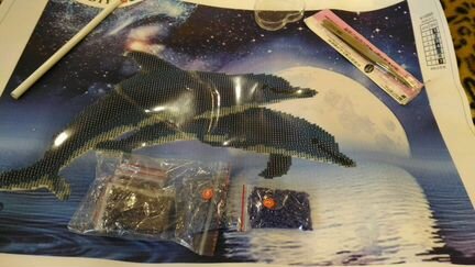 Картина (мозайка) из страз 