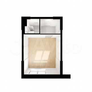 Апартаменты-студия, 26.5 м², 25/28 эт.