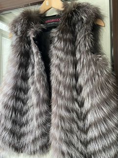 Жилет меховой женский