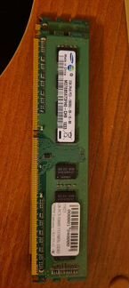 Оперативная память samsung DDR3 1333 2GB
