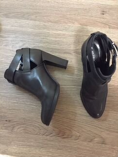 Ботильоны кожа