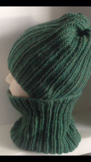 Шапочка и снуд ручная работа