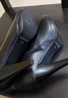 Ботинки демисезонные, кожаные