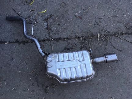 Выхлопная труба (deampfer) ауди а4 б6
