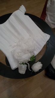 Свадебное платье 42-44 бу