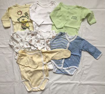 Боди одежда для новорожденных 56р