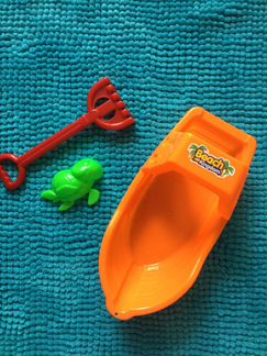 Набор (лодка/грабли/черепашка)