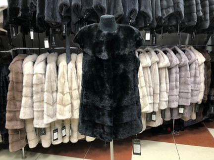 Жилетка норковая