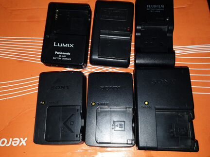 Оригинальные зарядки к фотоаппаратам